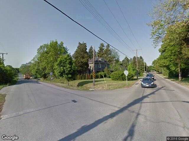 Street View image from Pelham Centre, Ontario