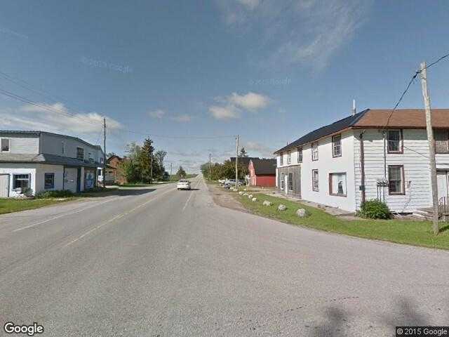 Street View image from Poole, Ontario