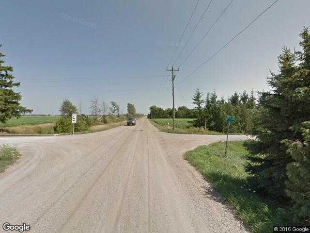 Street View image from Rhodes, Ontario