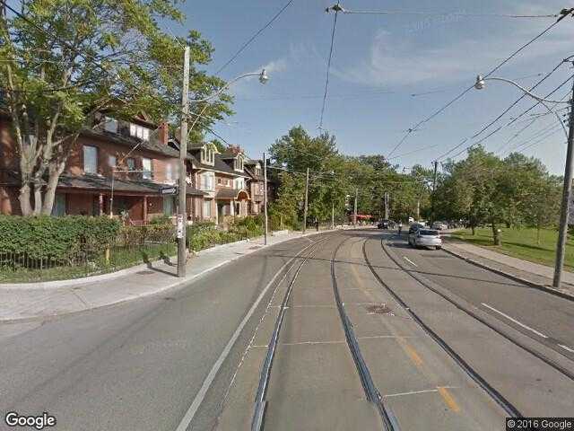 Street View image from Riverdale, Ontario