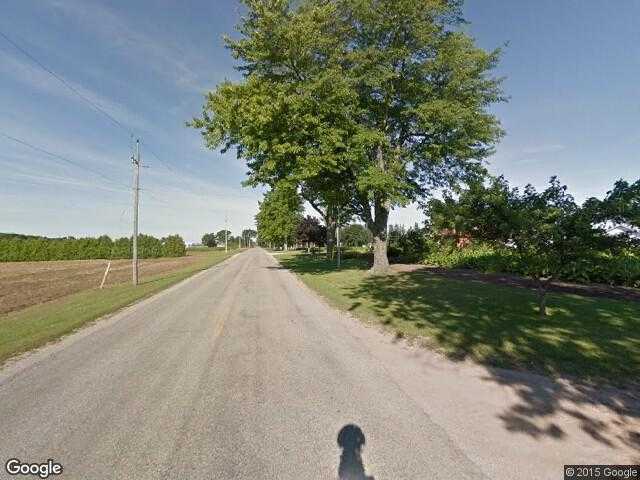 Street View image from Rosanna, Ontario