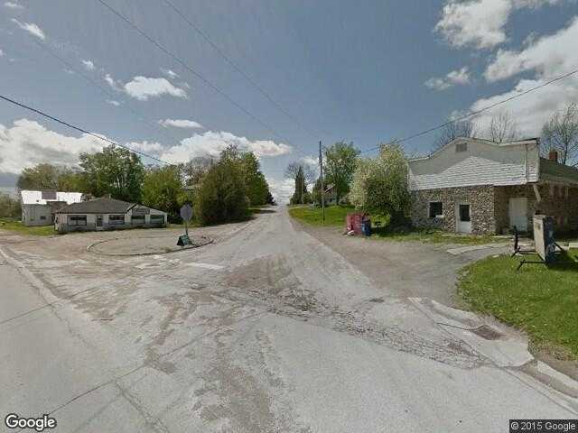 Street View image from Roseneath, Ontario