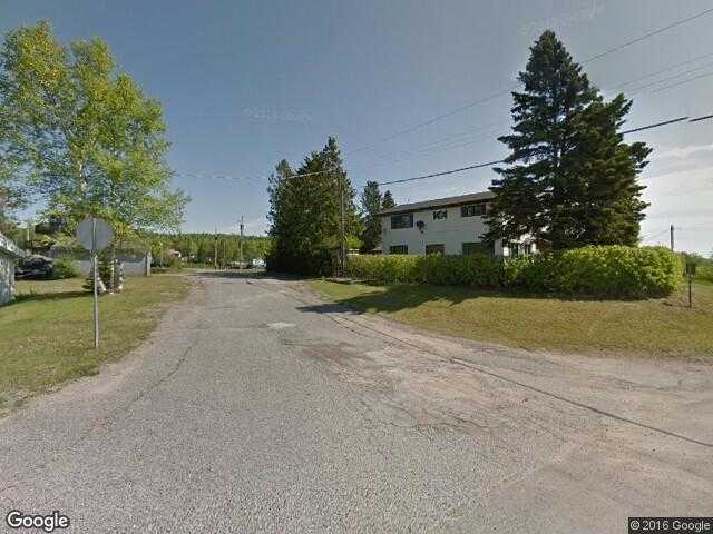 Street View image from Rossport, Ontario