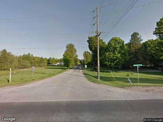 Street View image from Rugby, Ontario