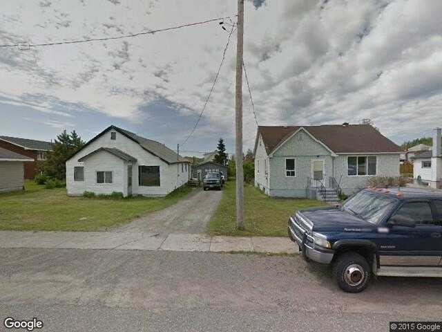 Street View image from Schreiber, Ontario