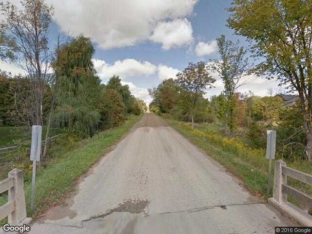 Street View image from Sheldon, Ontario