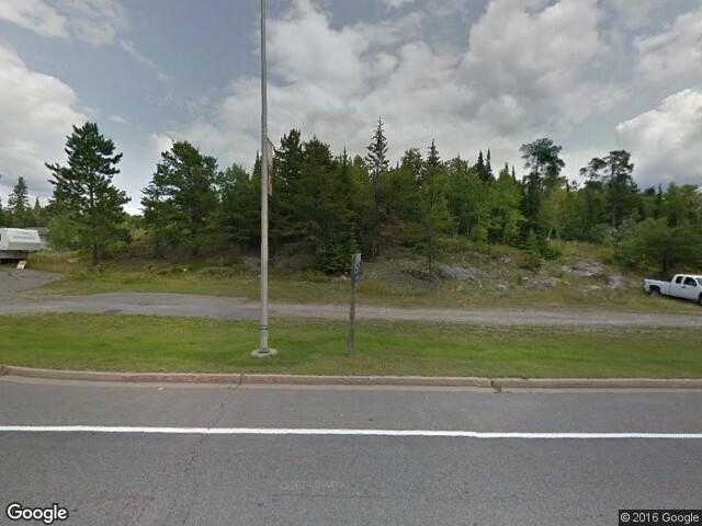 Street View image from Sioux Narrows, Ontario