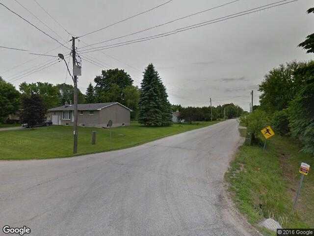 Street View image from Sunnidale, Ontario
