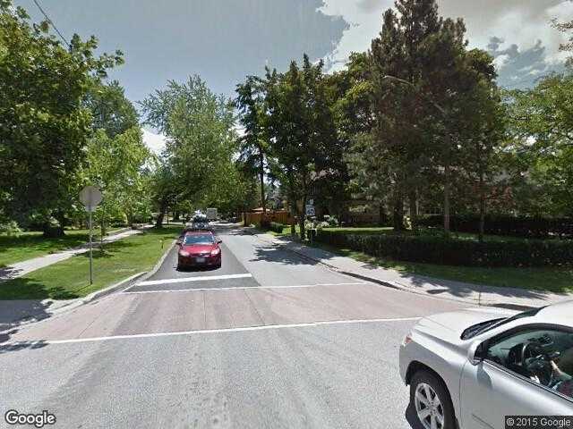 Street View image from The Kingsway, Ontario
