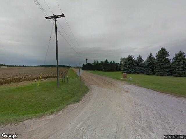 Street View image from Thompsonville, Ontario
