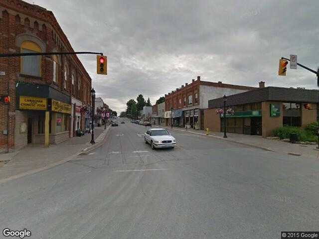 Street View image from Thornbury, Ontario