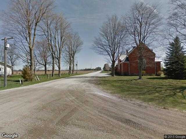 Street View image from Turin, Ontario