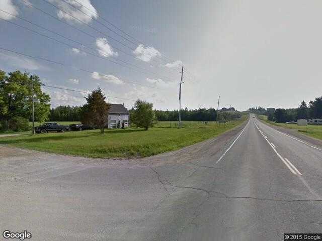 Street View image from Violet Hill, Ontario