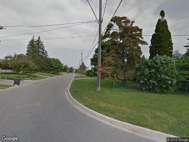 Street View image from Vista Heights, Ontario