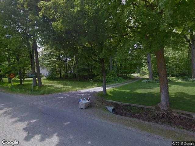 Street View image from Waba, Ontario