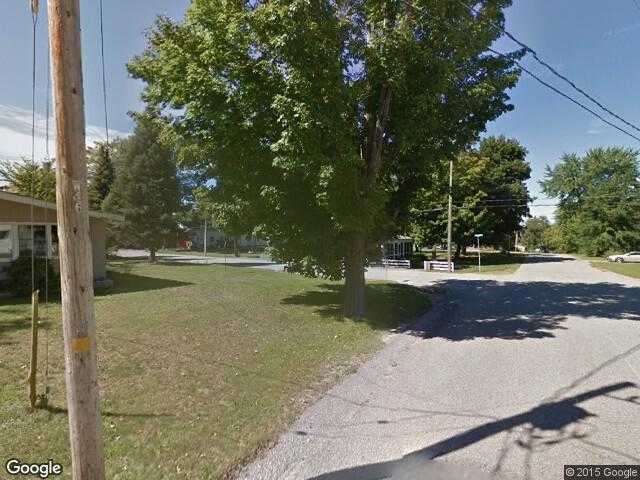 Street View image from Waubaushene, Ontario