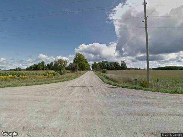 Street View image from Whittington, Ontario