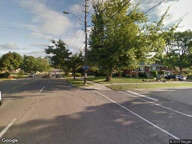 Street View image from Woburn, Ontario