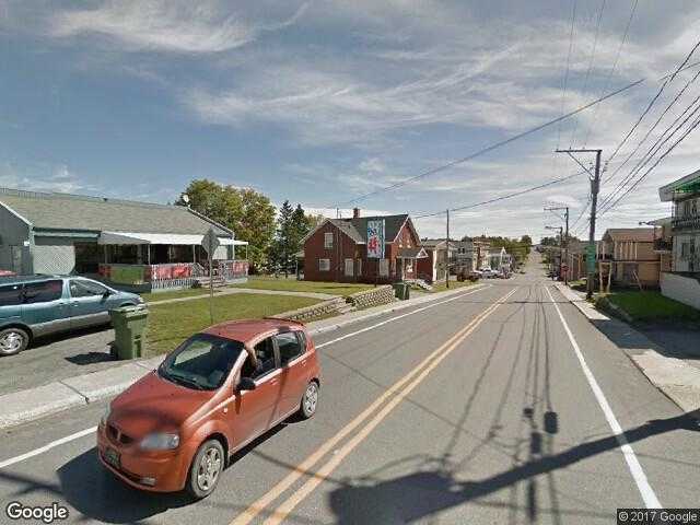 Street View image from Adstock, Quebec