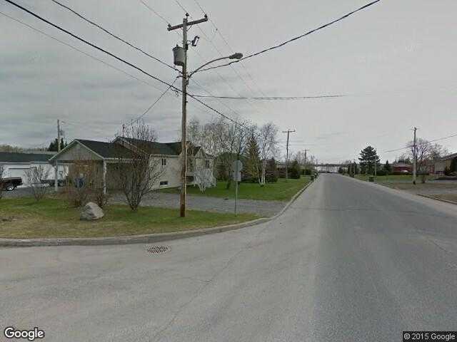 Street View image from Amulet, Quebec