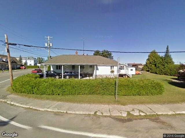 Street View image from Angliers, Quebec