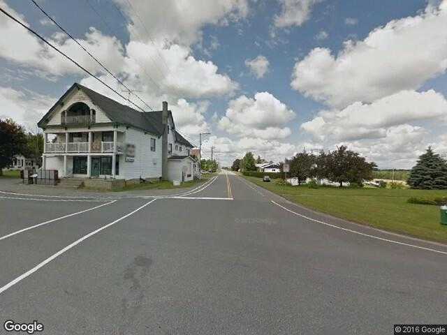 Street View image from Barnston, Quebec
