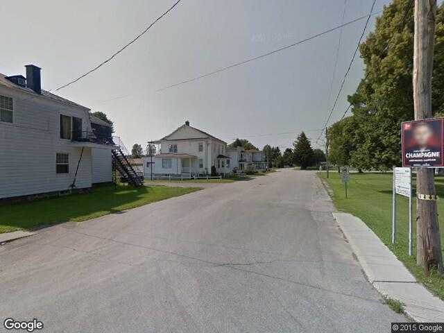 Street View image from Batiscan, Quebec