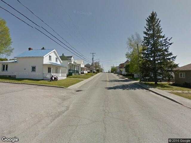 Street View image from Béarn, Quebec
