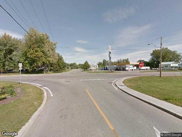 Street View image from Bécancour, Quebec