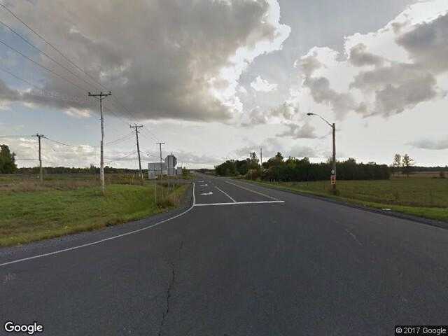 Street View image from Bogton, Quebec