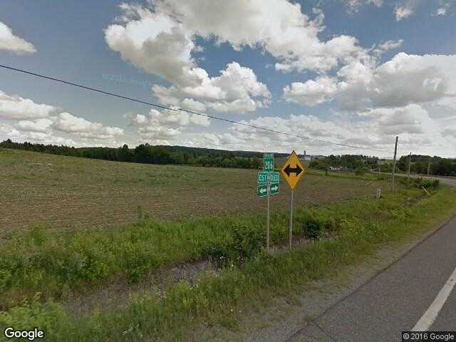 Street View image from Boudreau-Corners, Quebec