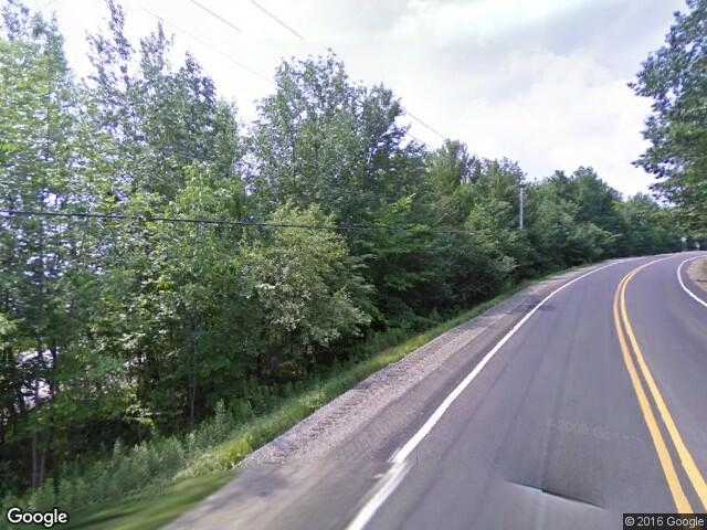 Street View image from Bryant's Landing, Quebec