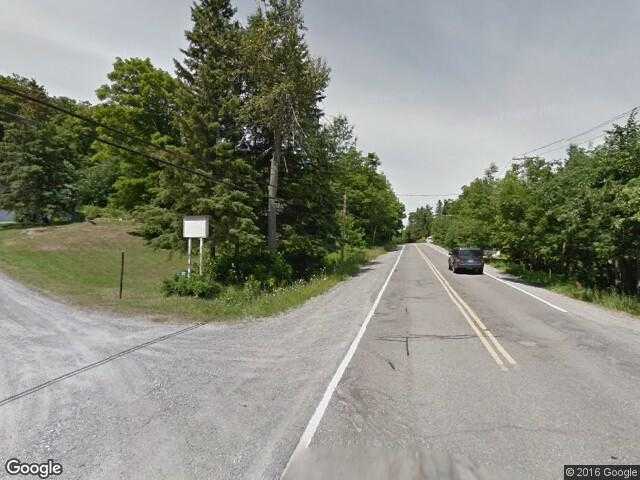 Street View image from Burnet, Quebec