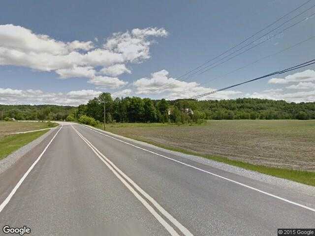 Street View image from Capelton, Quebec