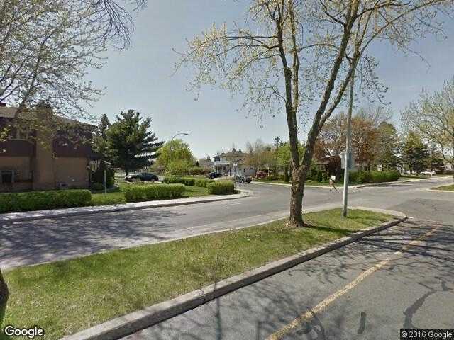 Street View image from Chambly, Quebec