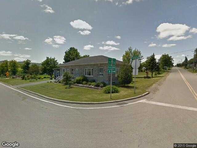 Street View image from Chartierville, Quebec