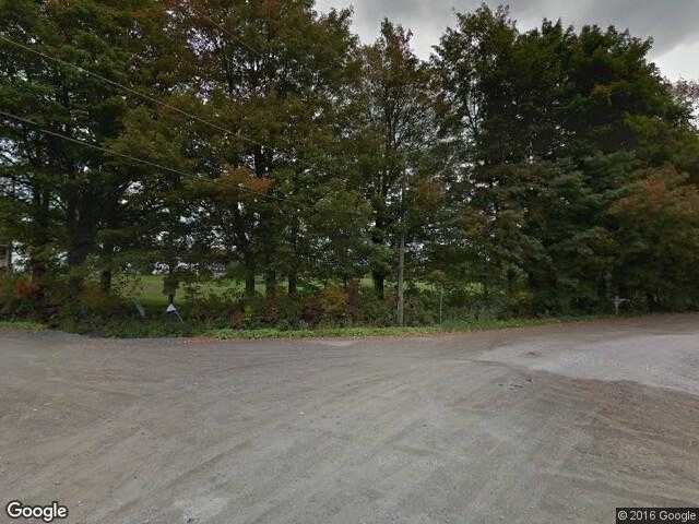 Street View image from East Dunham, Quebec