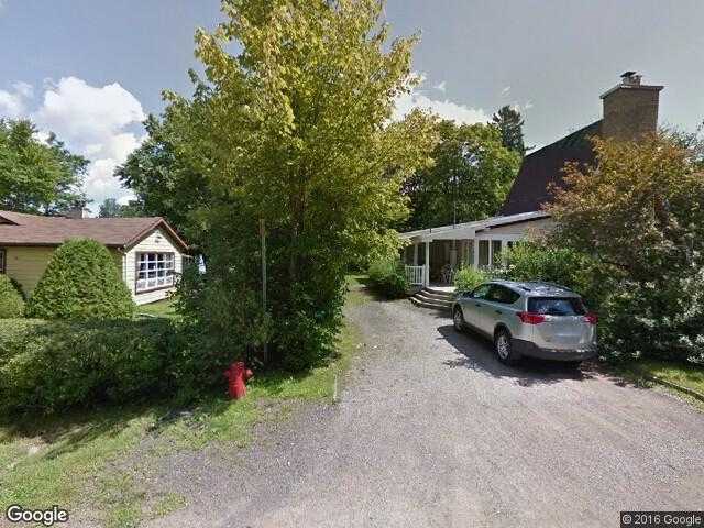 Street View image from Fossambault-sur-lac, Quebec