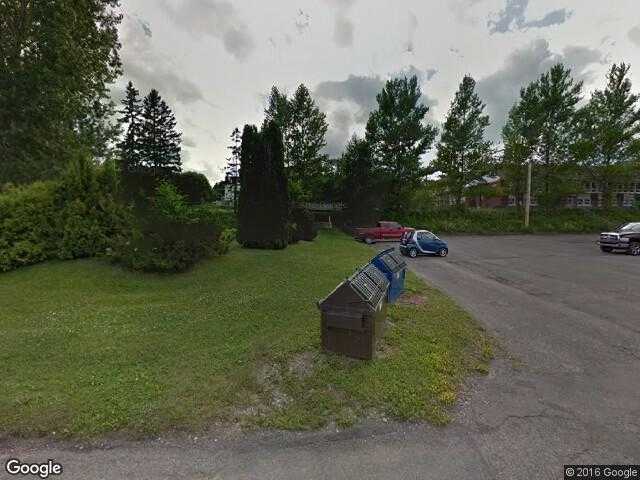 Street View image from Gaspé, Quebec