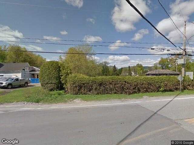 Street View image from Georgeville, Quebec