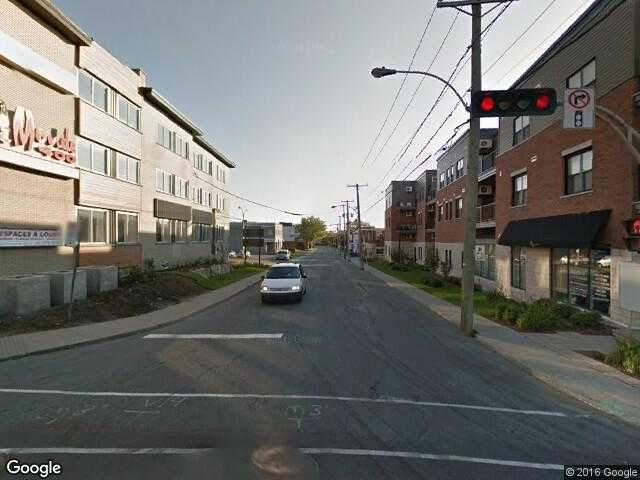 Street View image from Granby, Quebec