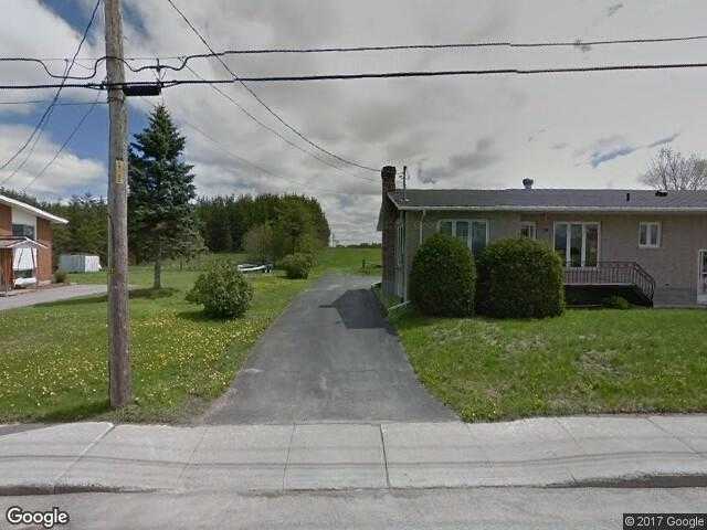 Street View image from Guigues, Quebec