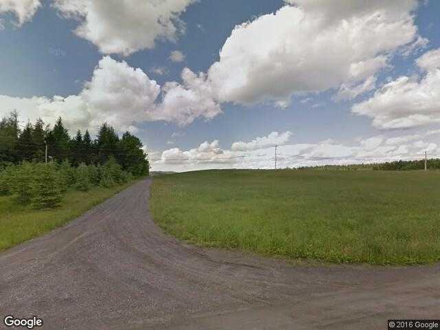 Street View image from Hereford Hill, Quebec