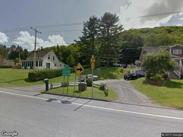 Street View image from Hereford, Quebec