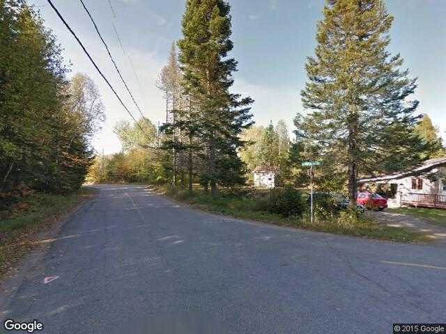 Street View image from Lac-Rossignol, Quebec