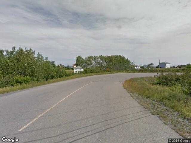 Street View image from L'Anse-à-Valleau, Quebec