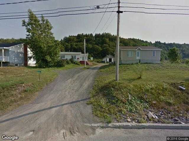 Street View image from L'Anse-aux-Canons, Quebec