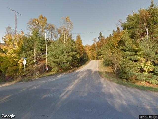 Street View image from Lost River, Quebec