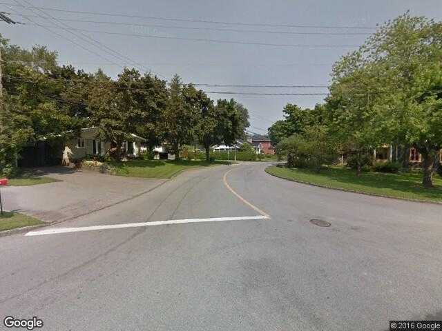 Street View image from Neuville, Quebec