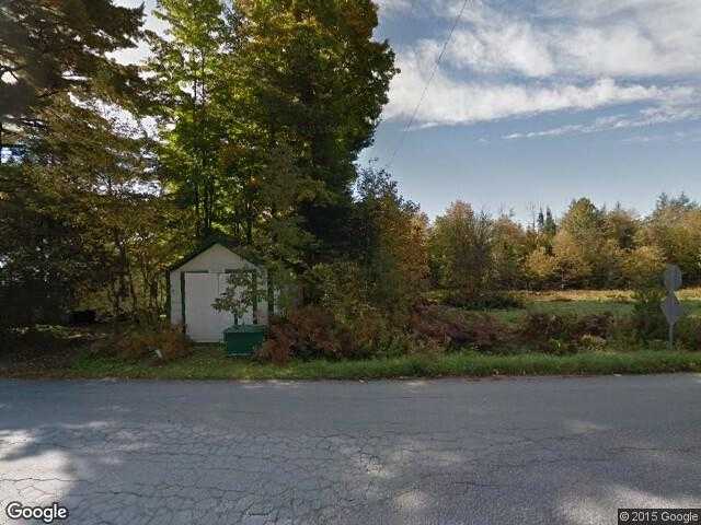Street View image from Orford Lake, Quebec